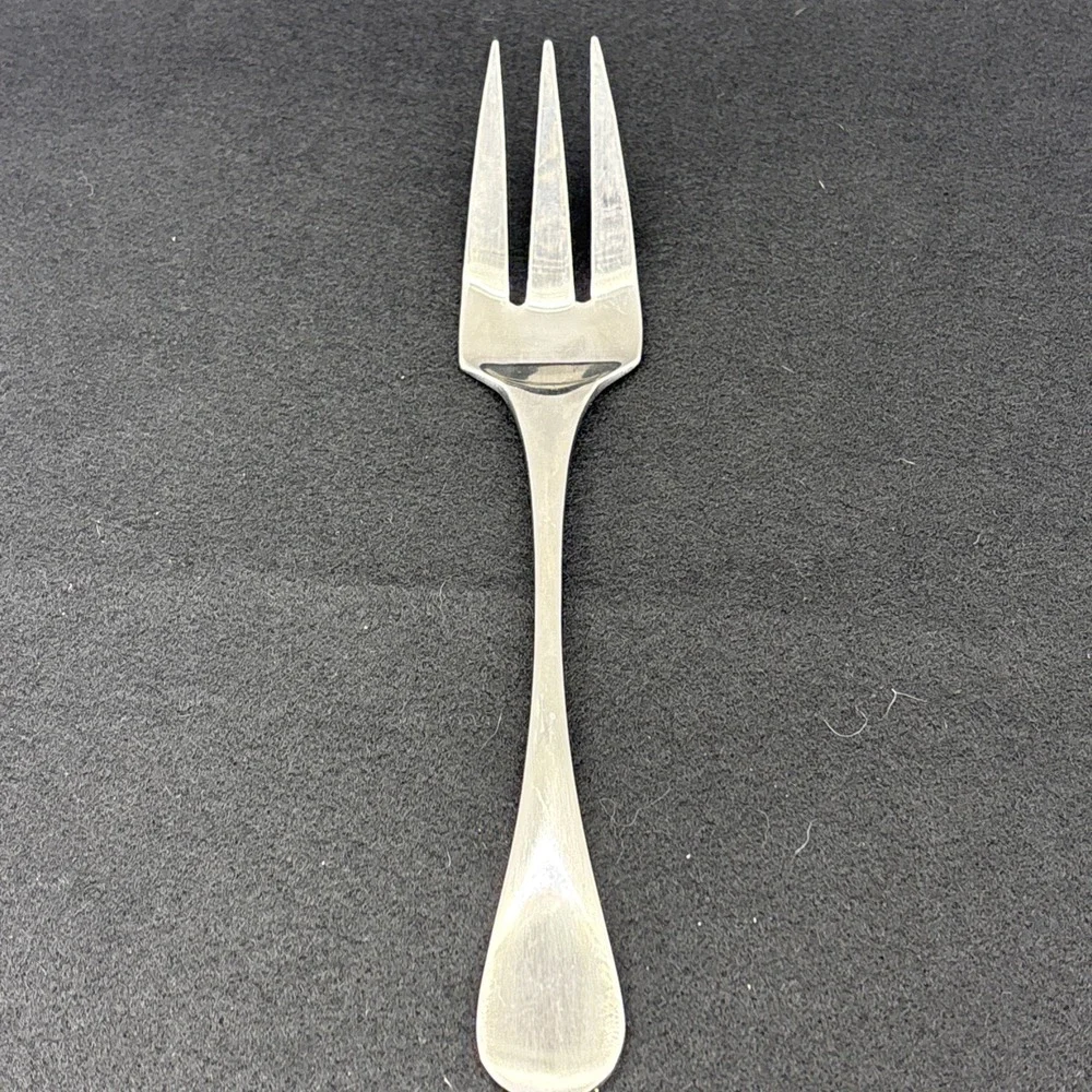 Towle Supreme Cutlery Satin 18/8 Stainless Steel 3 Prong Serving Fork KOREA